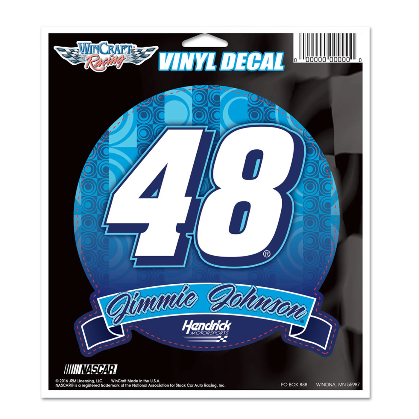 Hendrick Motorsports Jimmie Johnson #48 5" Vinyl Decal