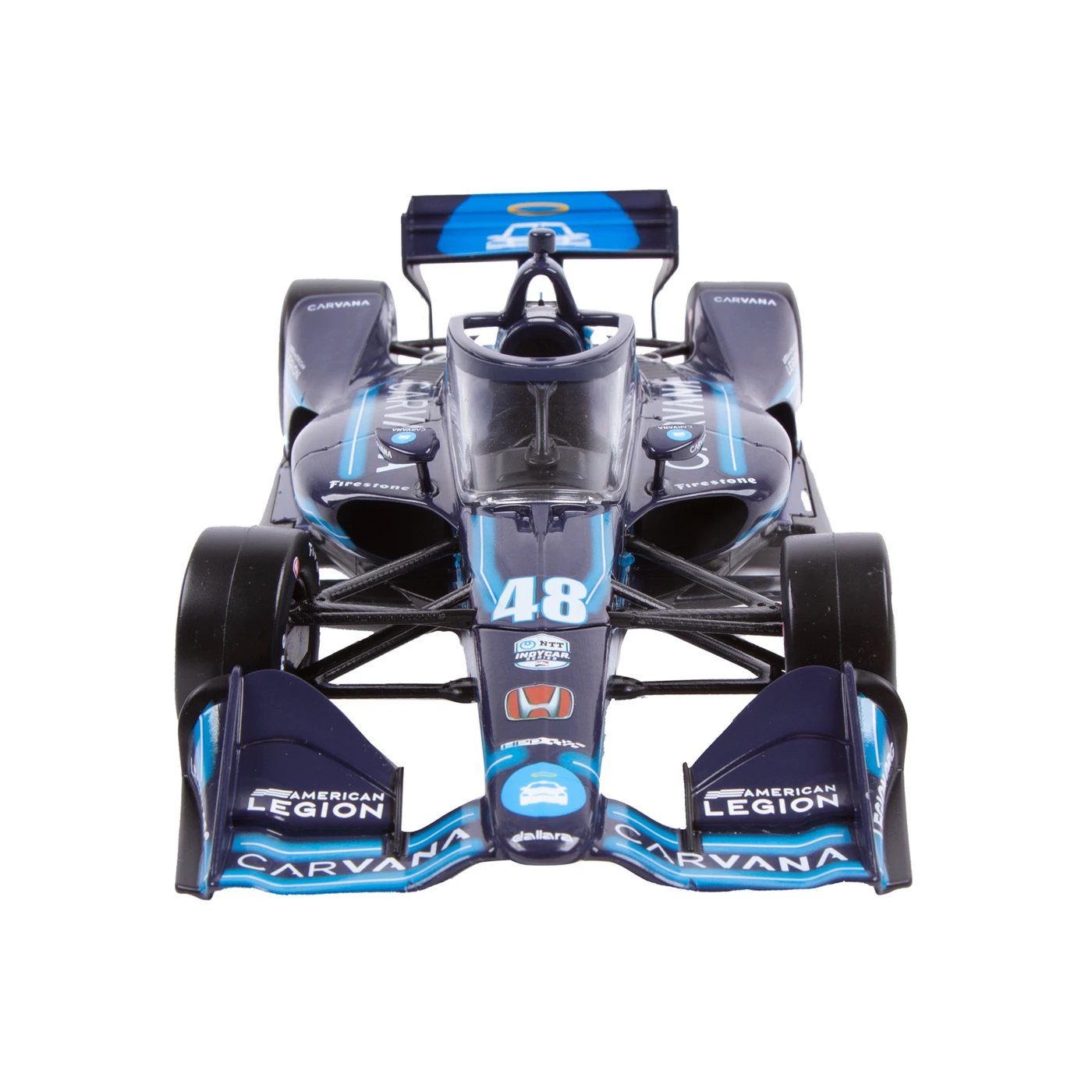 Autographed Jimmie Johnson Carvana Blue Steel #48 1:18 Diecast