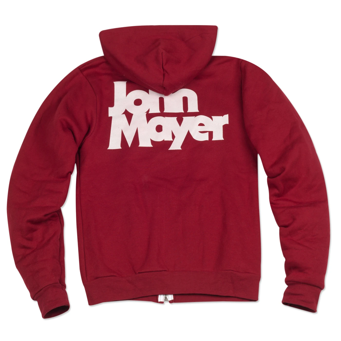 John Mayer Serif Gothic Zip Hoodie
