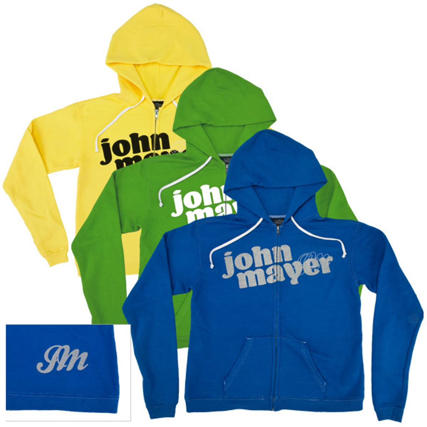 John Mayer - Midweight Custom JM Zip Hoodie