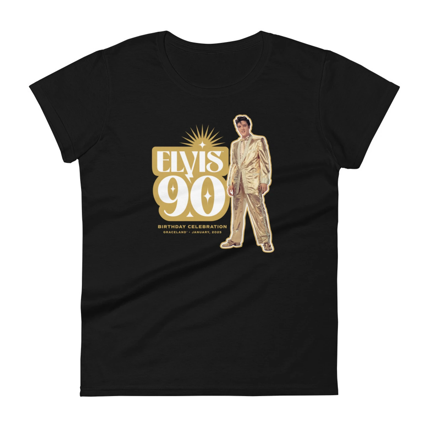 Elvis Presley 90th Birthday Women's T-Shirt