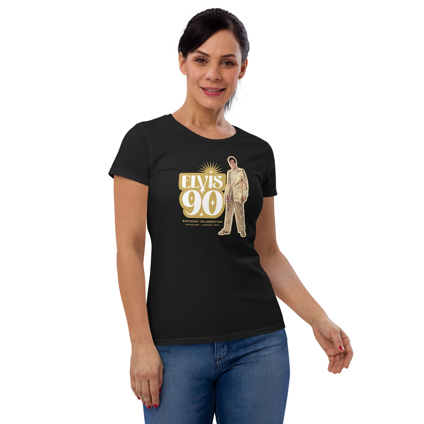 Elvis Presley 90th Birthday Women's T-Shirt