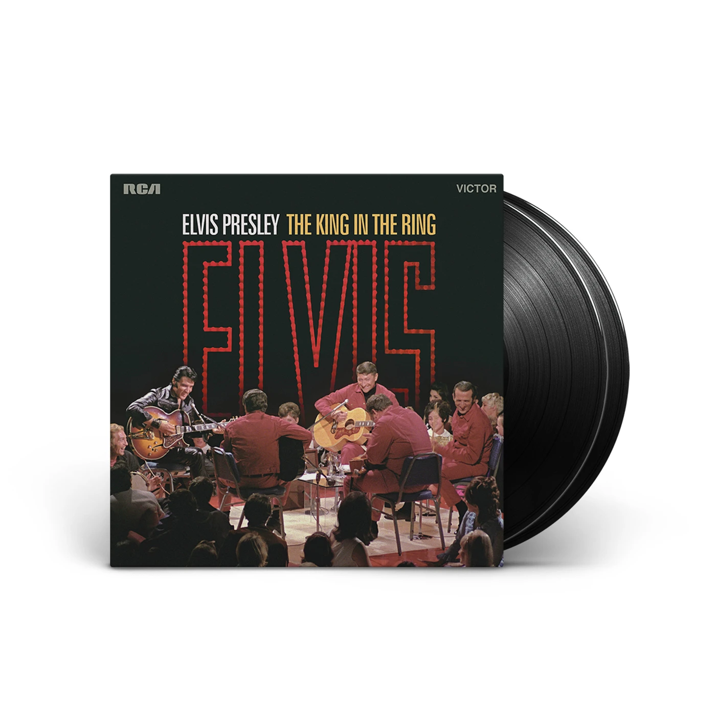 Elvis Presley The King in the Ring 2 LP