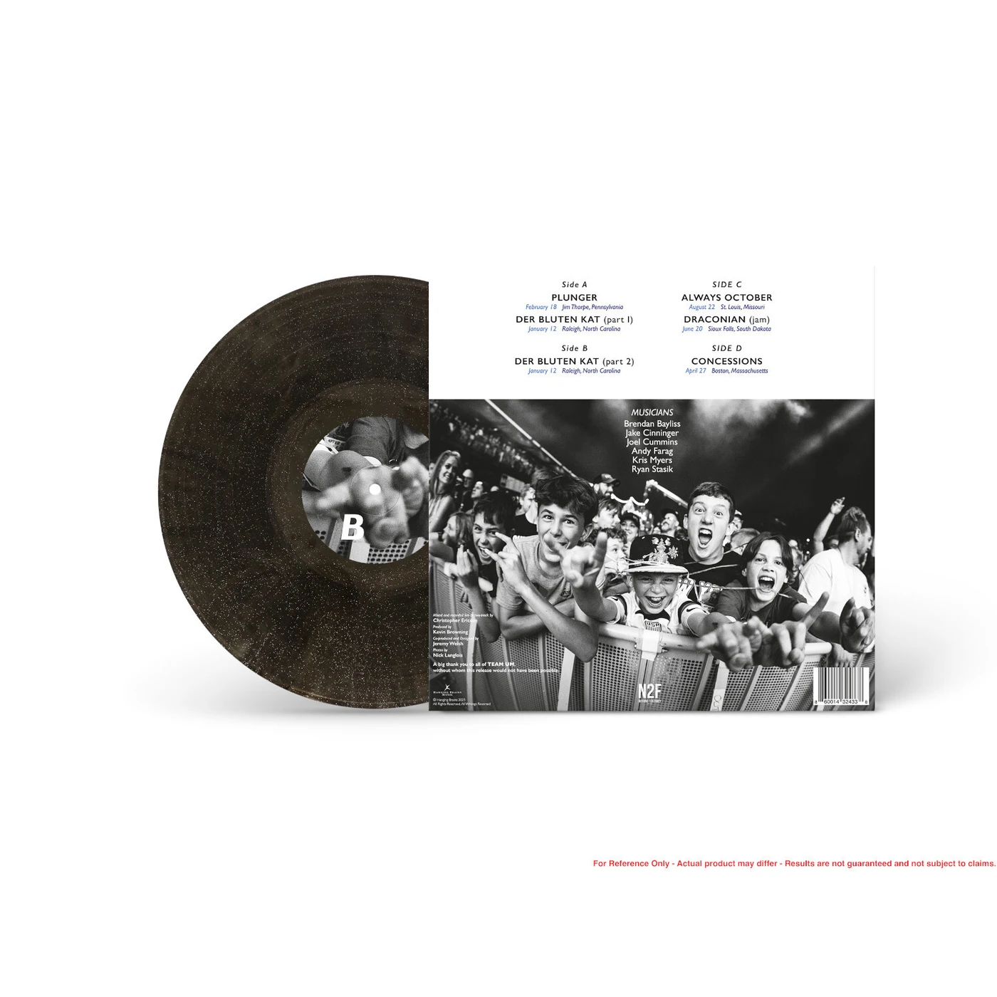 Umphrey's McGee Hall of Fame: Class of 2024- Black Ice Glitter Variant