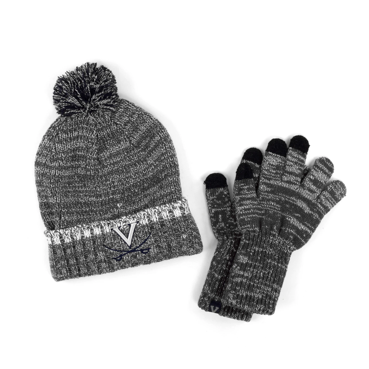 UVA Athletics University of Virginia Frostbite TOW Knit and Gloves