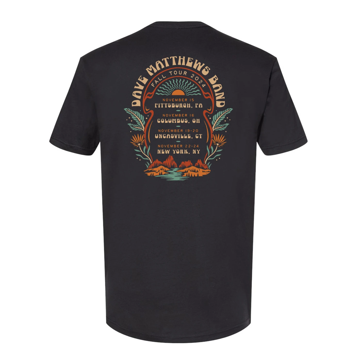 Dave Matthews Band 2024 Fall Tour Tee