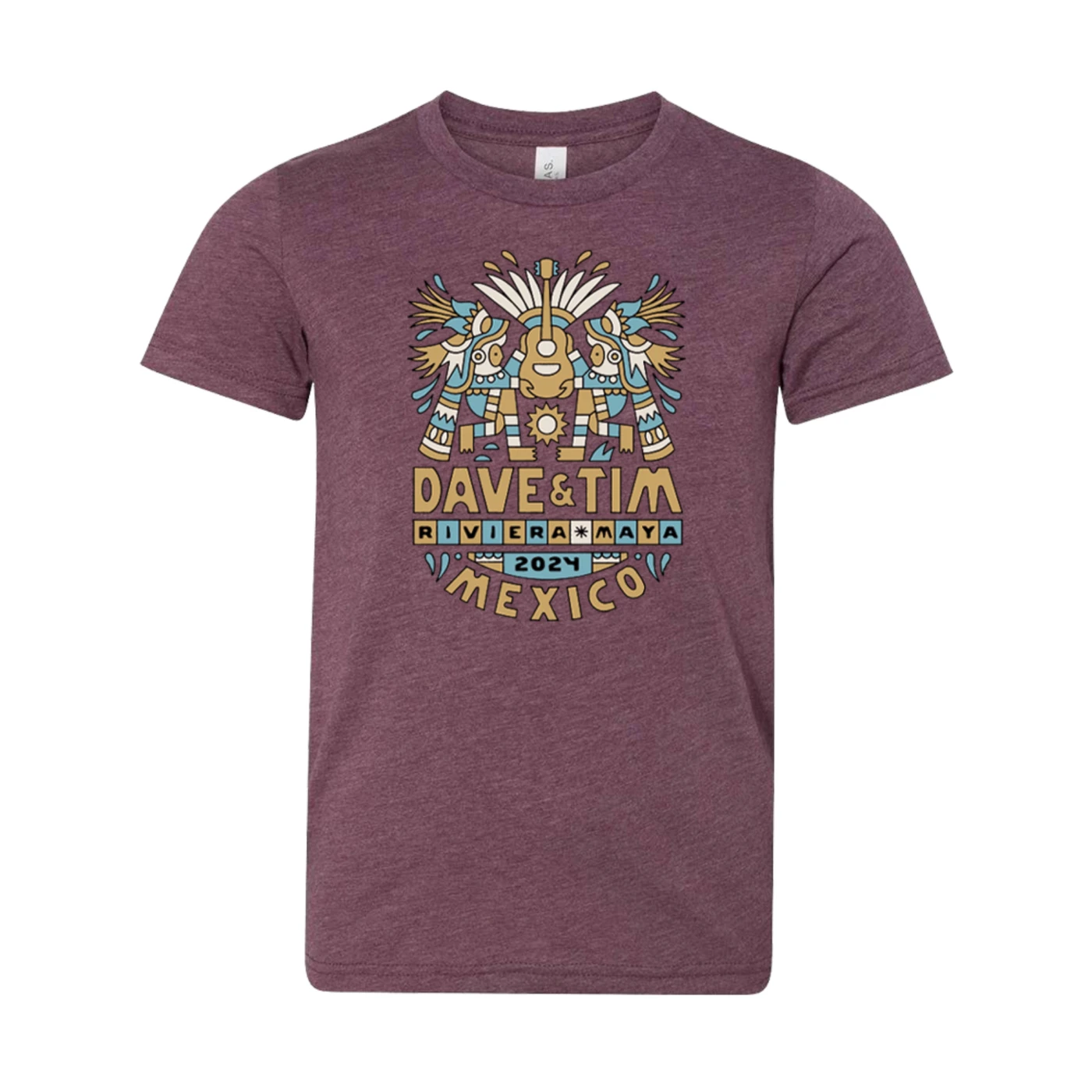 Dave Matthews Band Dave & Tim 2024 Mayan Warrior Youth Tee