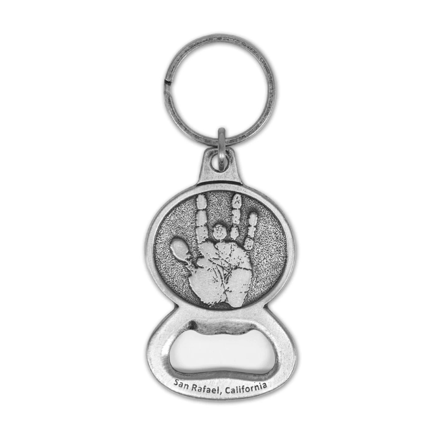 Jerry Garcia Hand Bottle Opener Key Chain