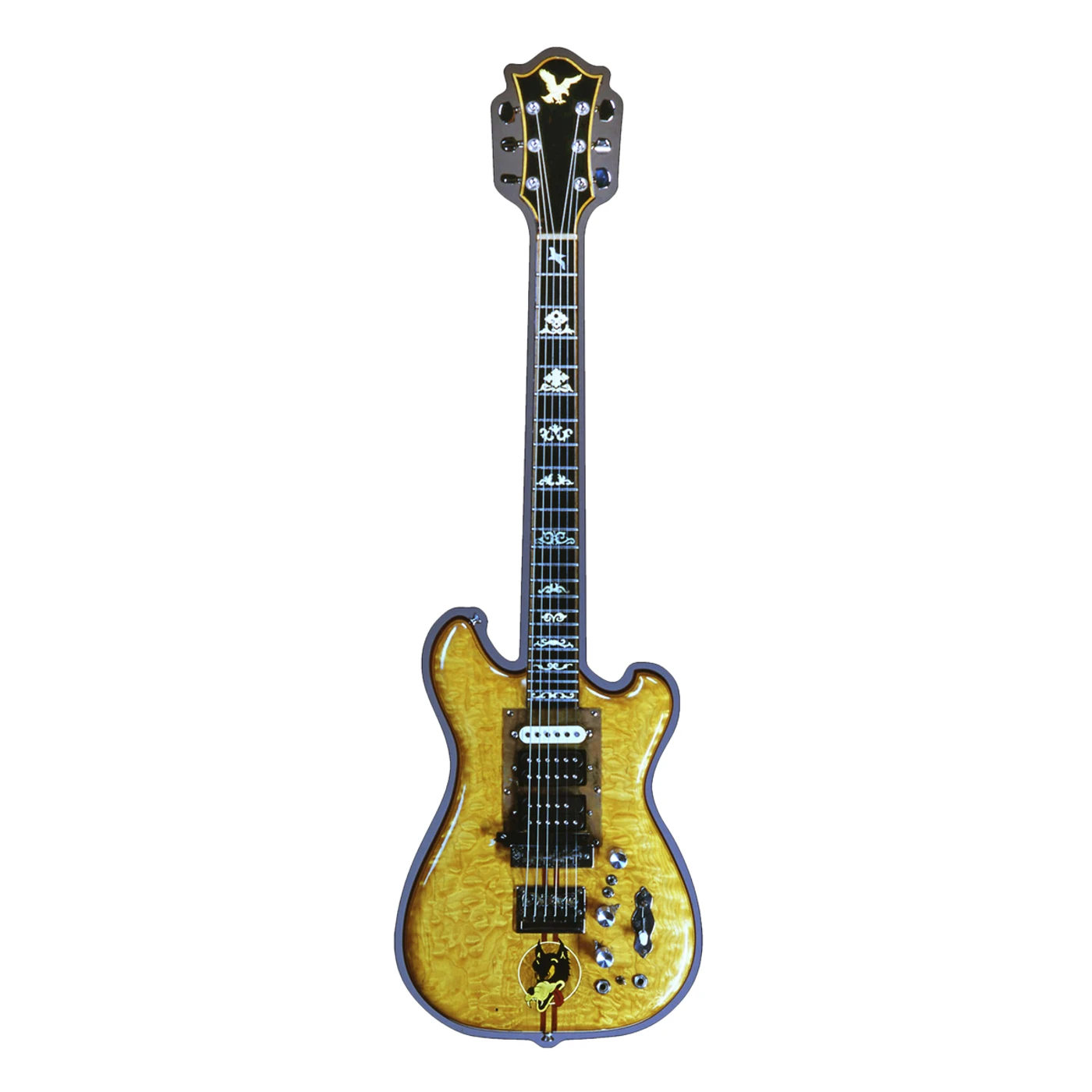 Jerry Garcia Wolf Guitar Acrylic Magnet