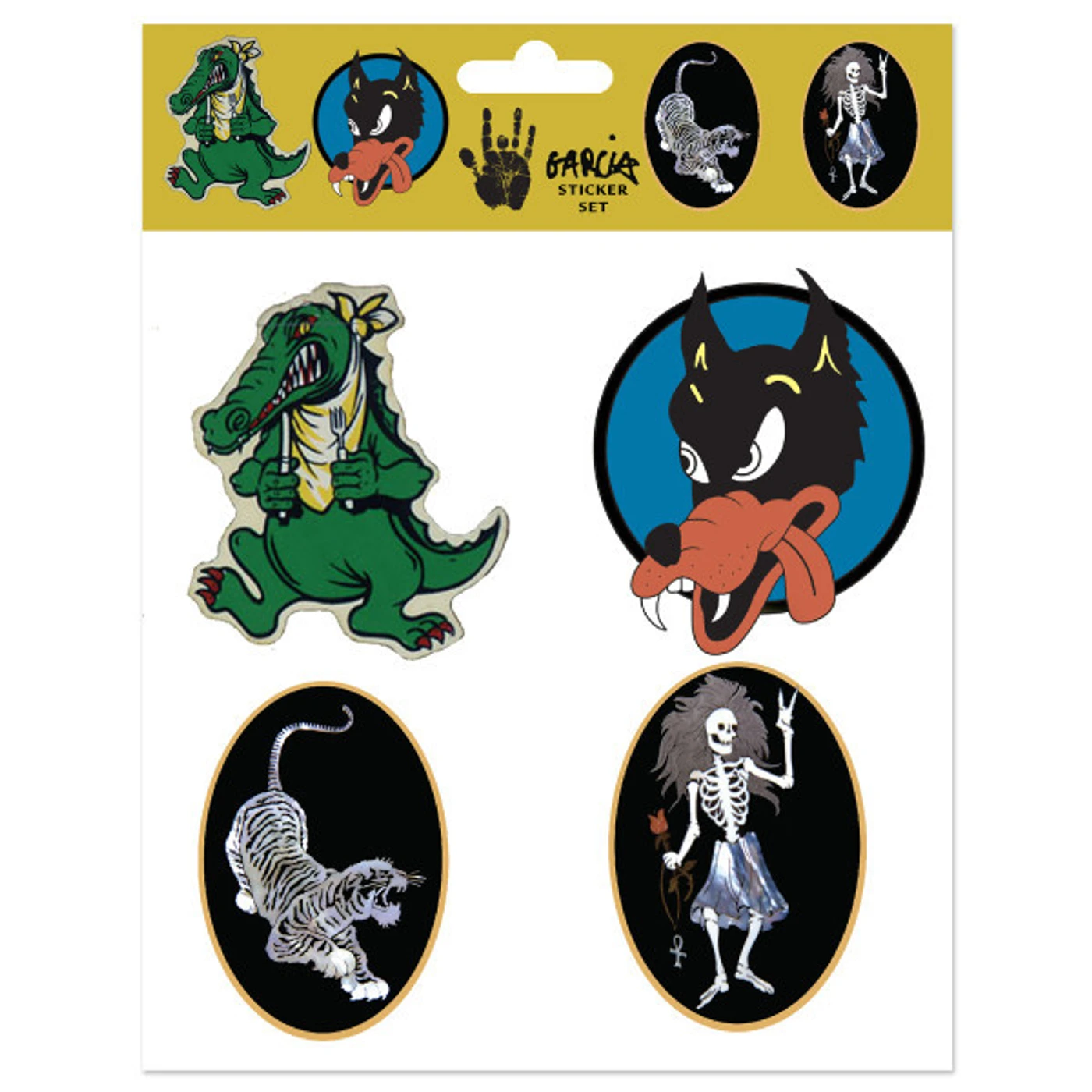 Jerry Garcia Guitar Sticker Pack