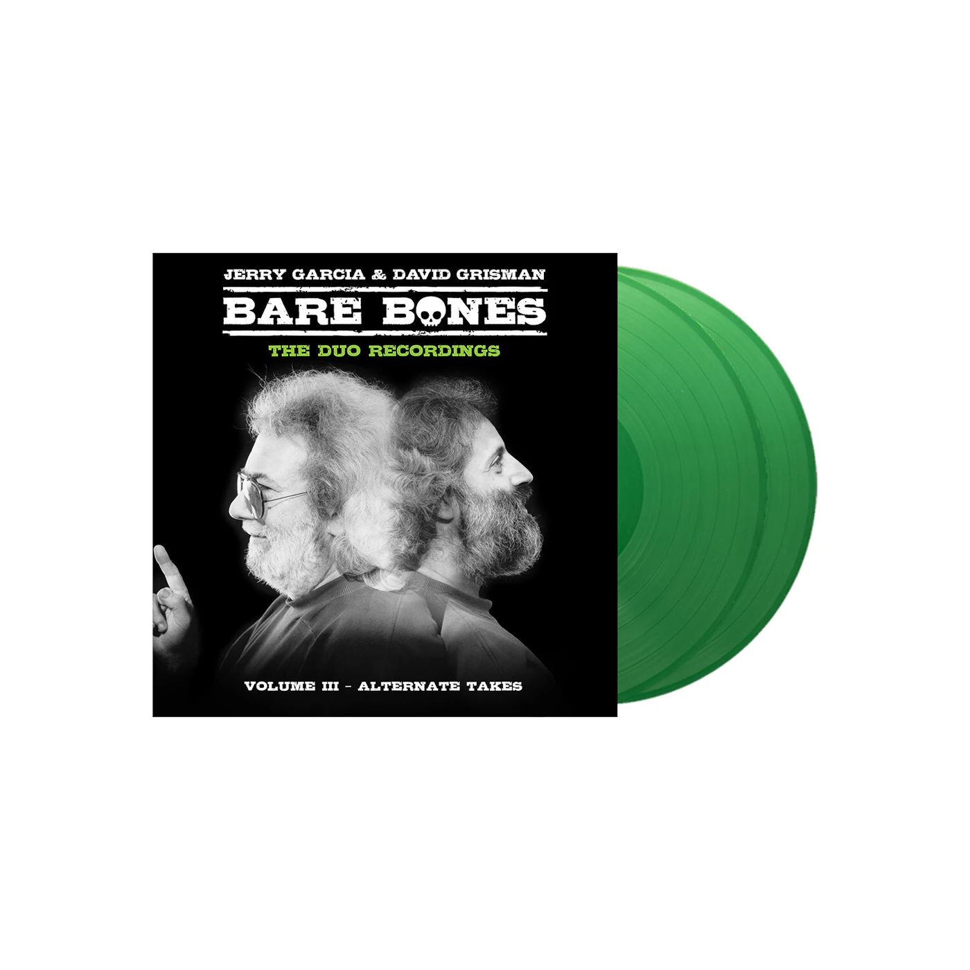 Jerry Garcia Bare Bones: Volume III  Alternate Takes (2xLP) [Opaque Green Exclusive]