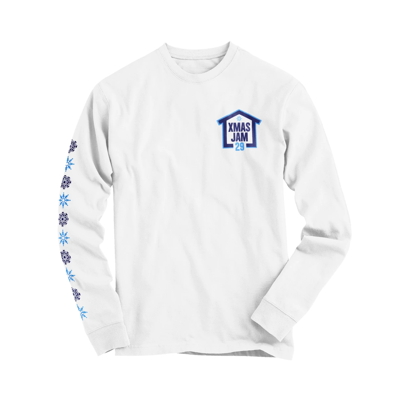 Gov't Mule 2017 Christmas Jam White Long Sleeve