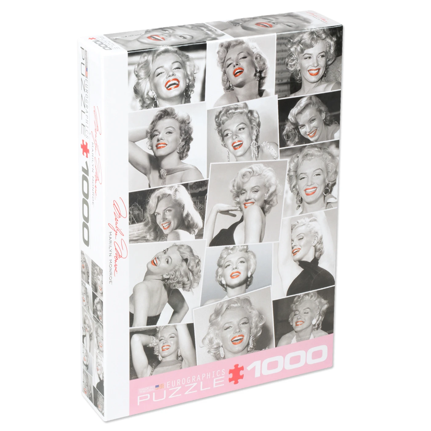 Marilyn Monroe Red Lips 1000pc puzzle