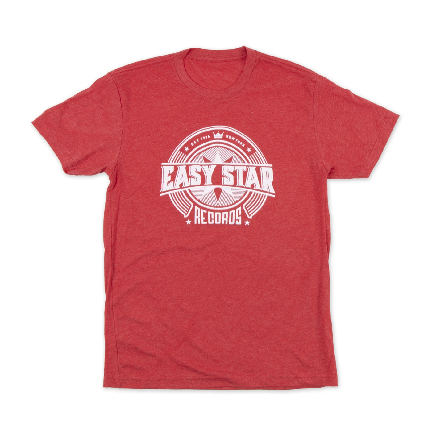 Easy Star Records Circle Logo Red Tee Shirt