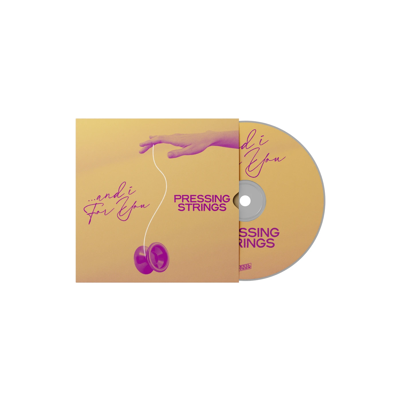 Evil Teen Records Pressing Strings - ...And I For you - CD