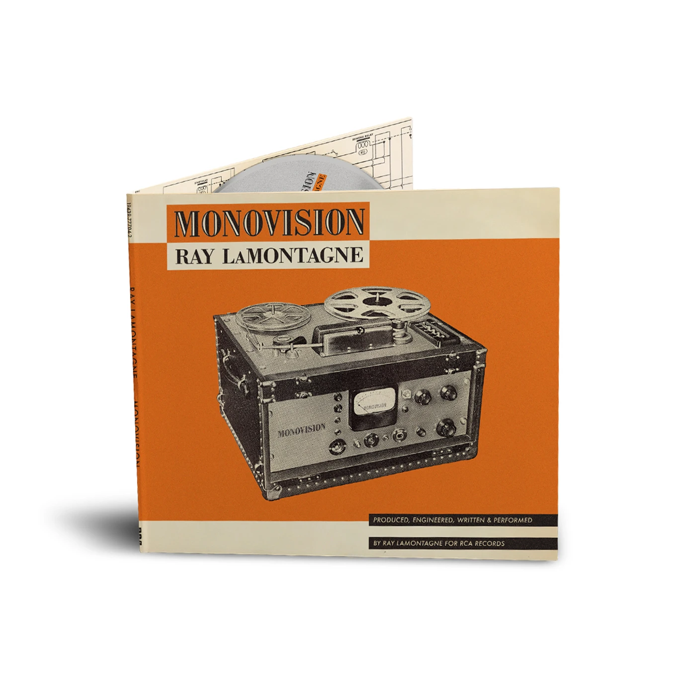 Ray LaMontagne AUTOGRAPHED Monovision CD + Digital Download
