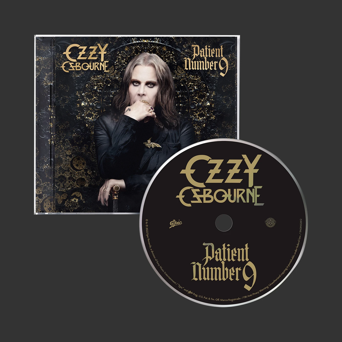 Ozzy Osbourne - Patient Number 9 CD Jewelcase