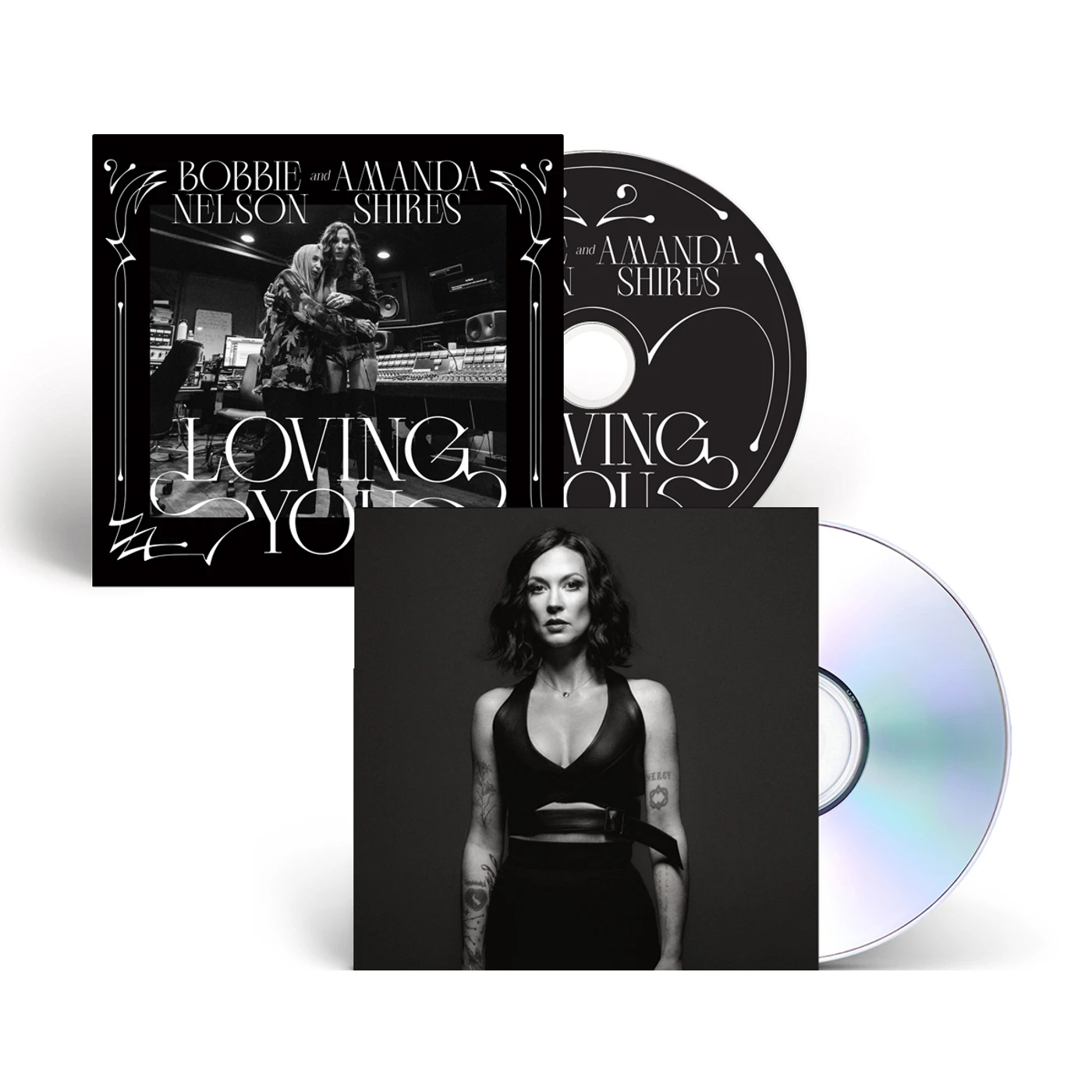 Amanda Shires & Bobbie Nelson - 'Loving You' + 'Take It Like A Man' (CD Bundle)