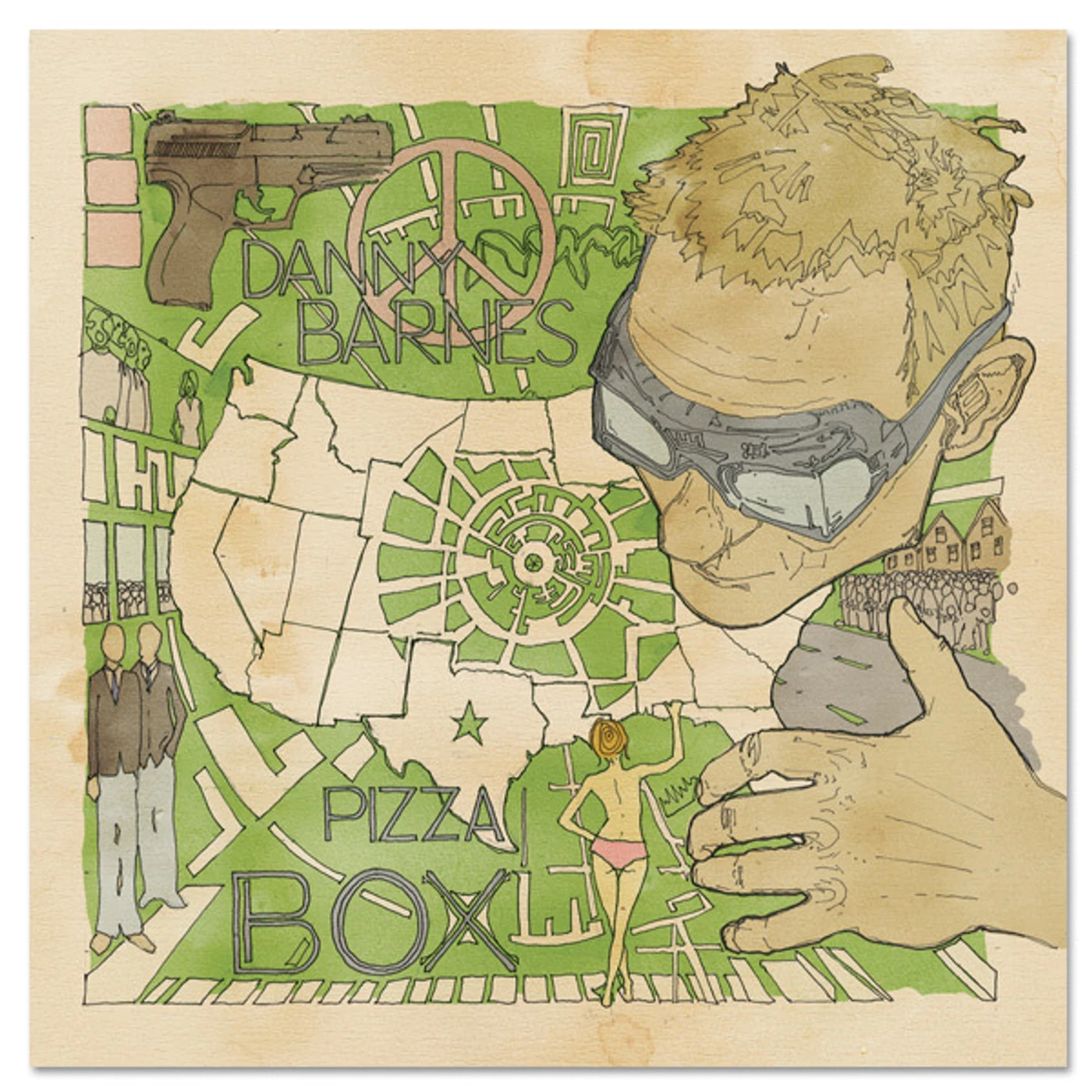 Danny Barnes - Pizza Box CD