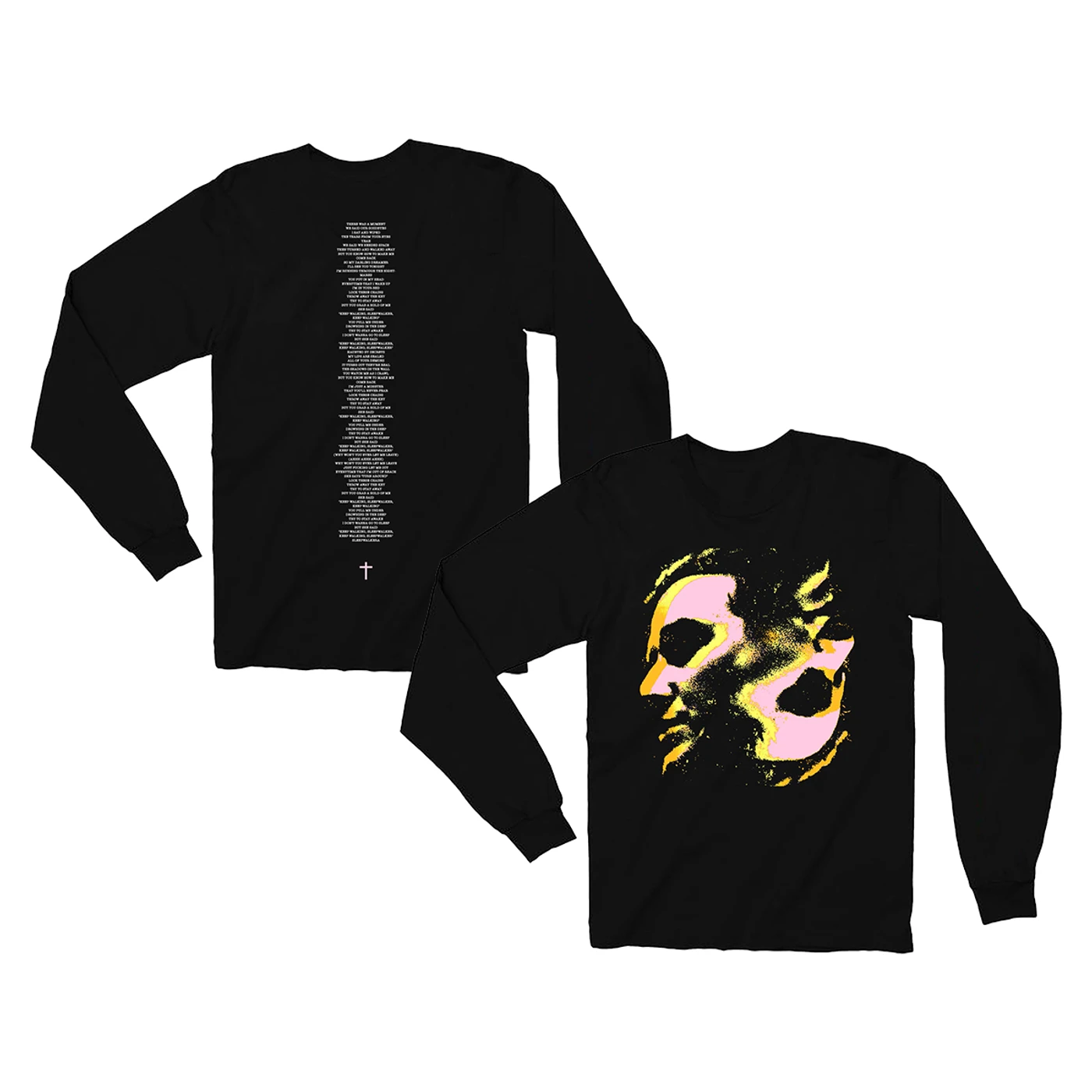 Logan Henderson Yin Yang Long Sleeve Black T-shirt