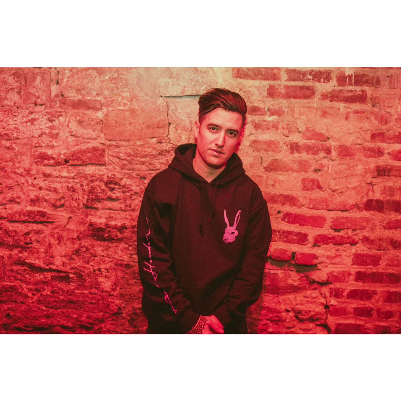 Logan Henderson Yin Yang Face Hoodie