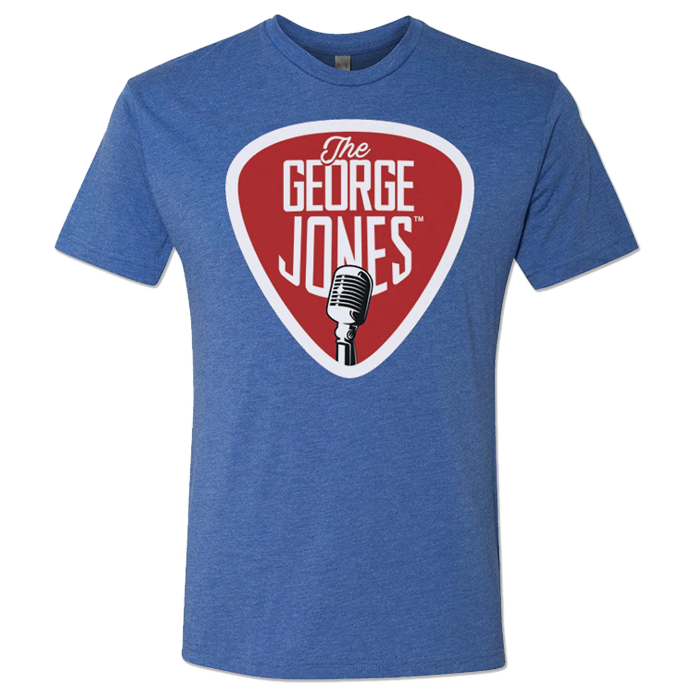 George Jones Pick Logo and Nashville Happens Here T-Shirt – Royal