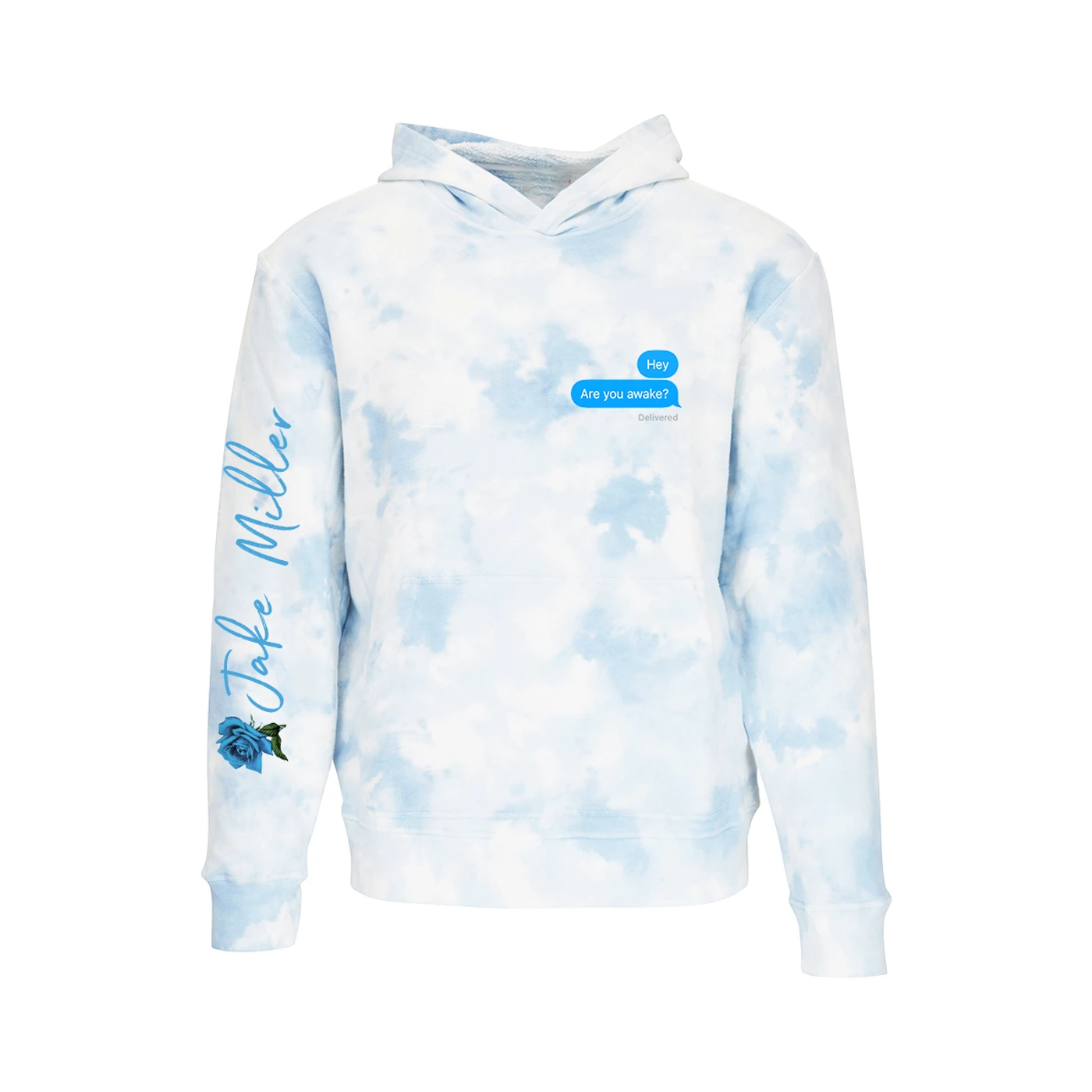 Jake Miller BLAME IT ON YOU Sky Die Hoodie