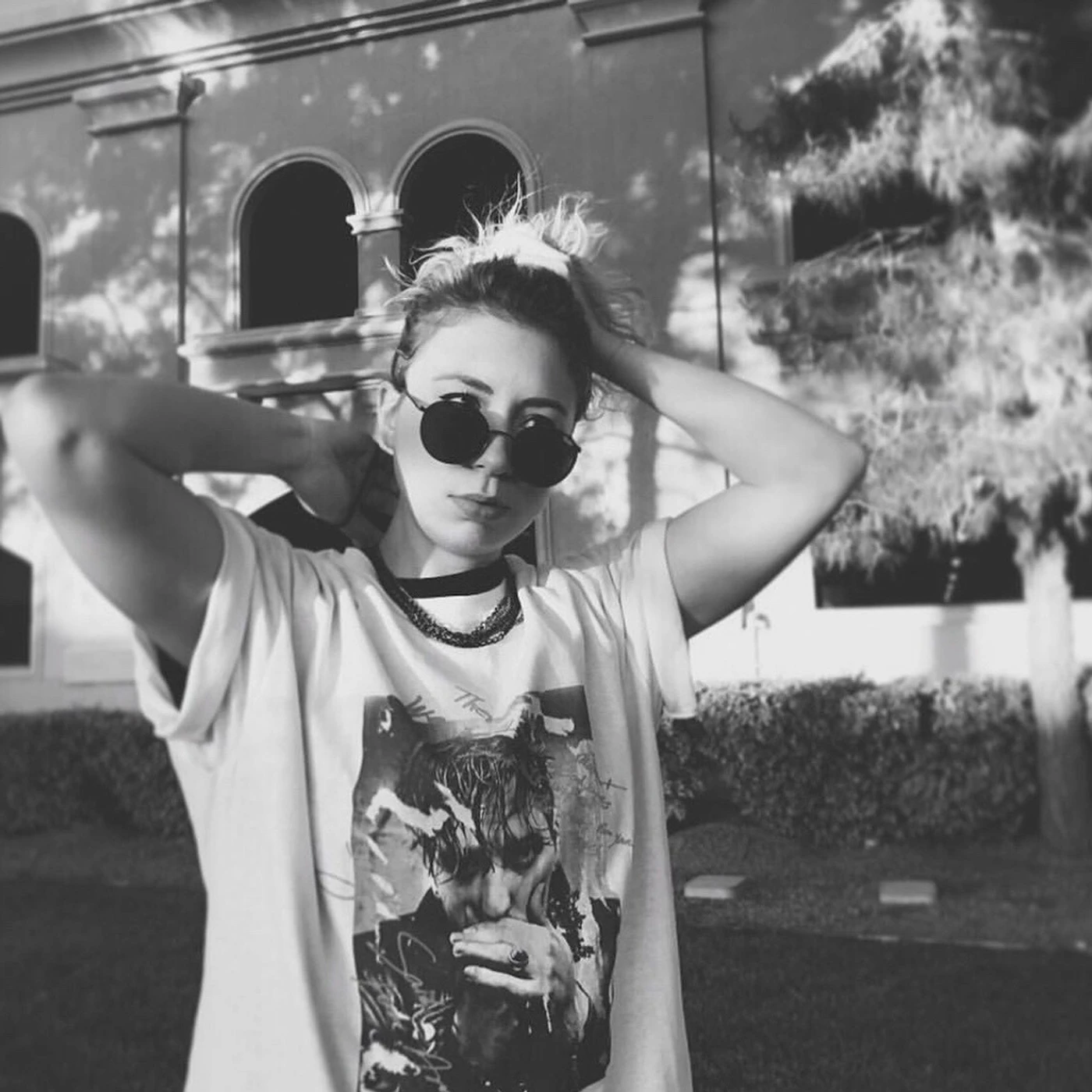 Logan Henderson Photo White T-Shirt