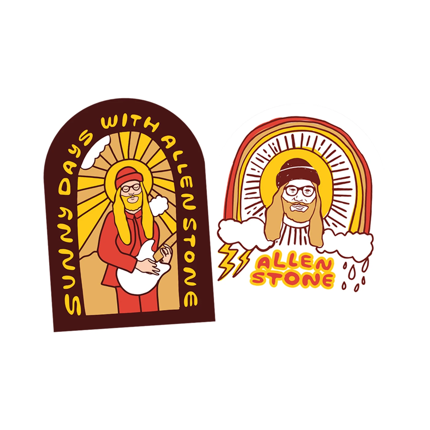 Allen Stone Sunny Day Sticker Pack