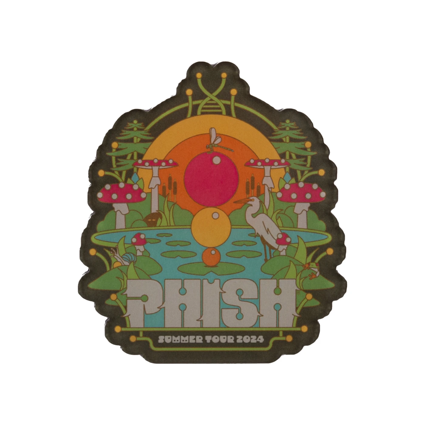 Phish Pond Life Summer Tour Magnet