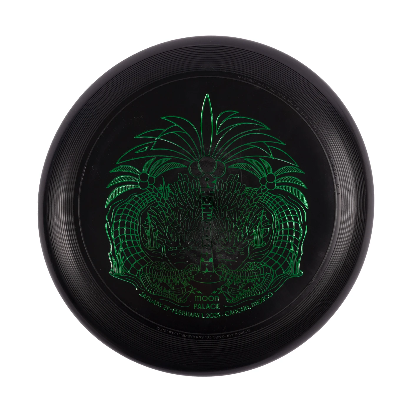 Phish Coconut Jaws Gator Frisbee - Black
