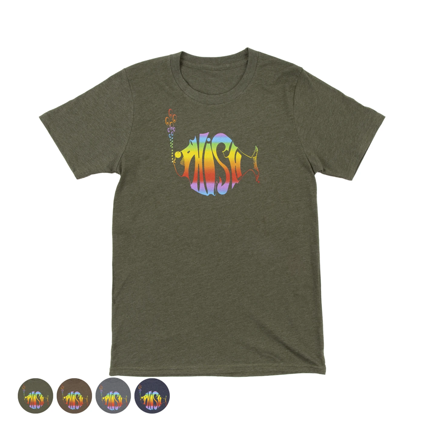 Phish Classic Rainbow Blended Tee