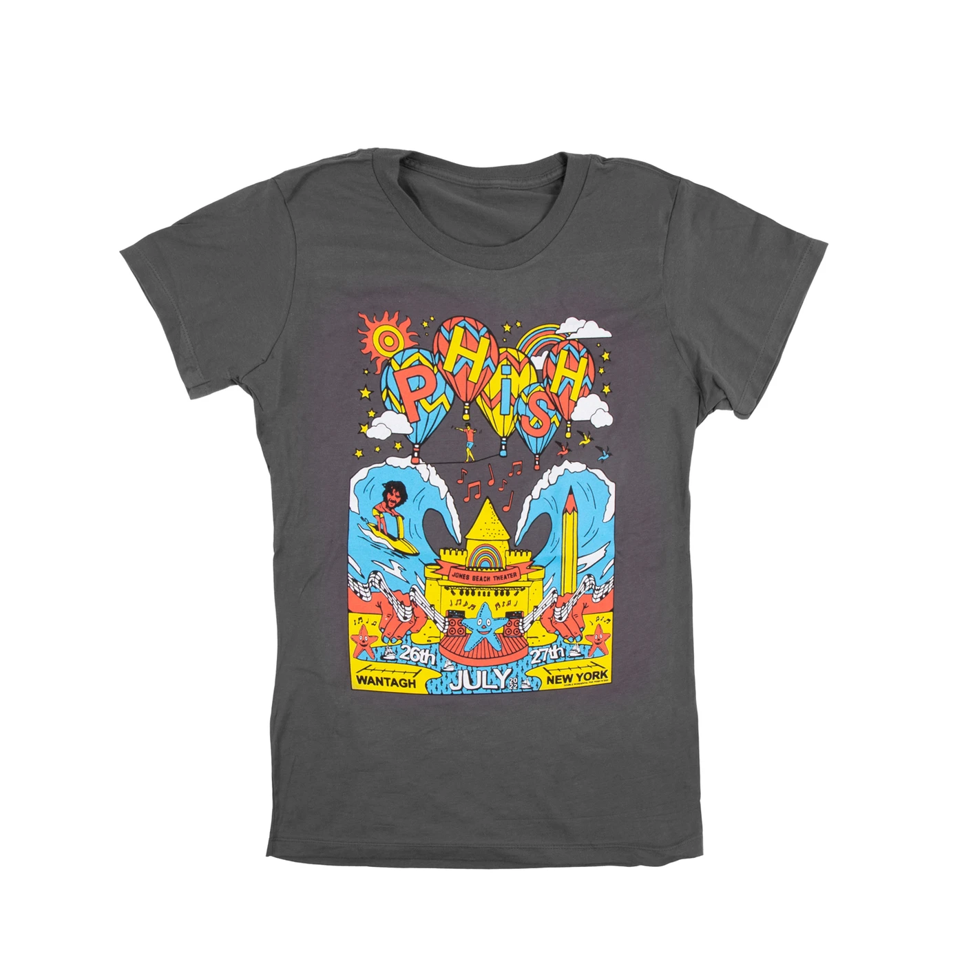 Phish Women's Jones Beach Event Tee