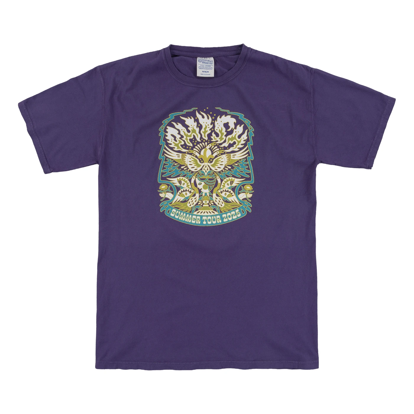 Phish Flaming Bird Head September Tour Tee