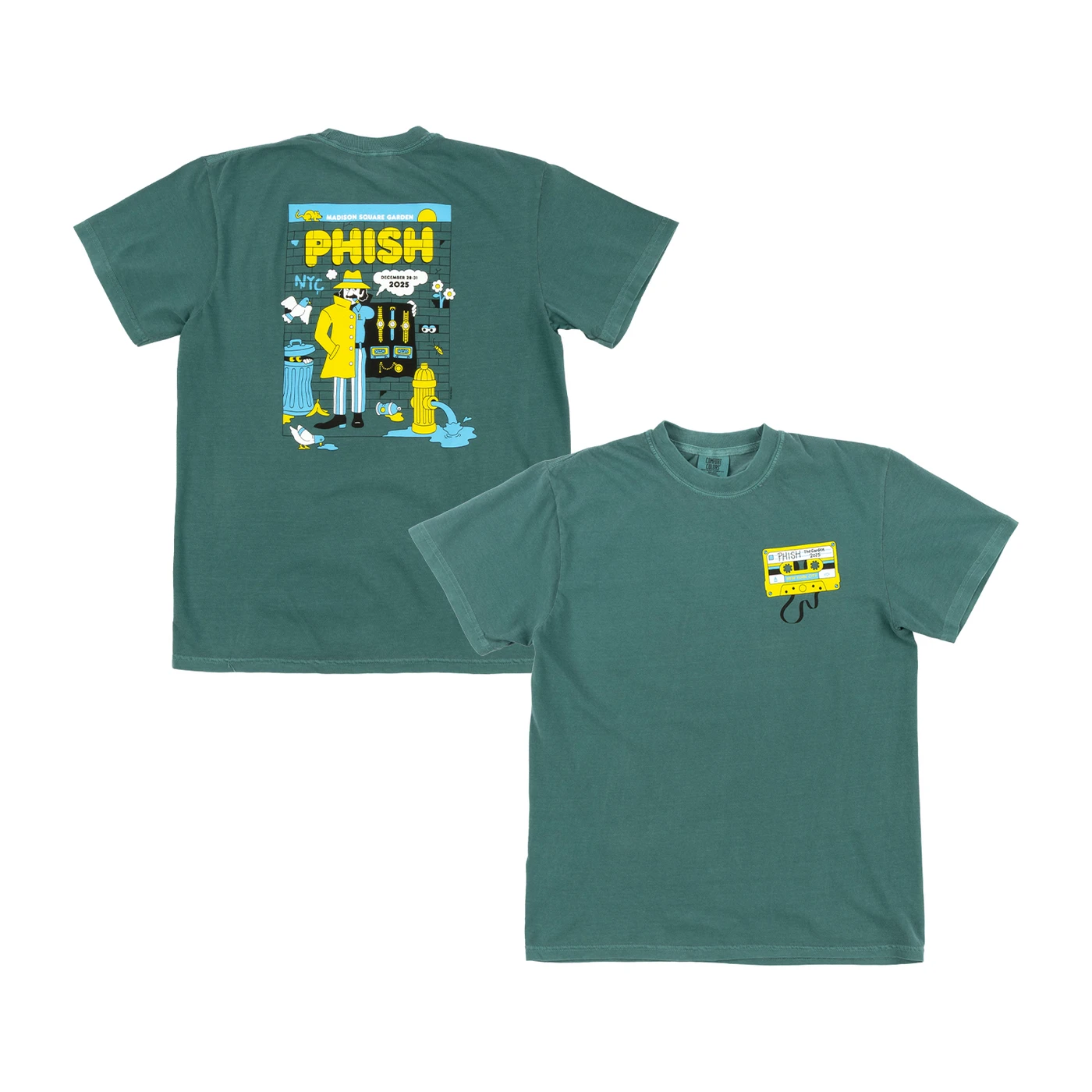 Phish Bootleg Cassette Salesman New Year's Eve 25 Tee