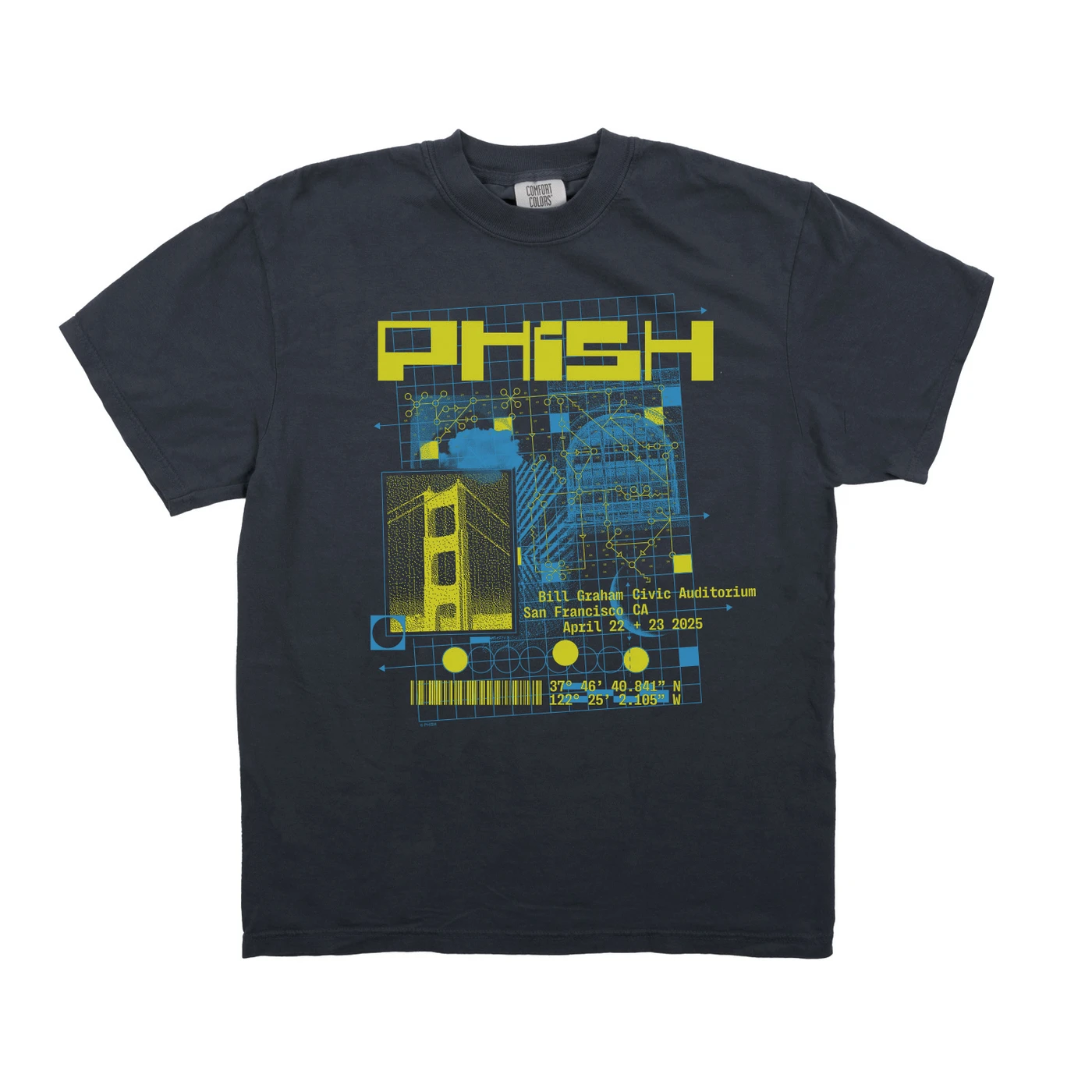 Phish San Francisco Spring Tour Tee