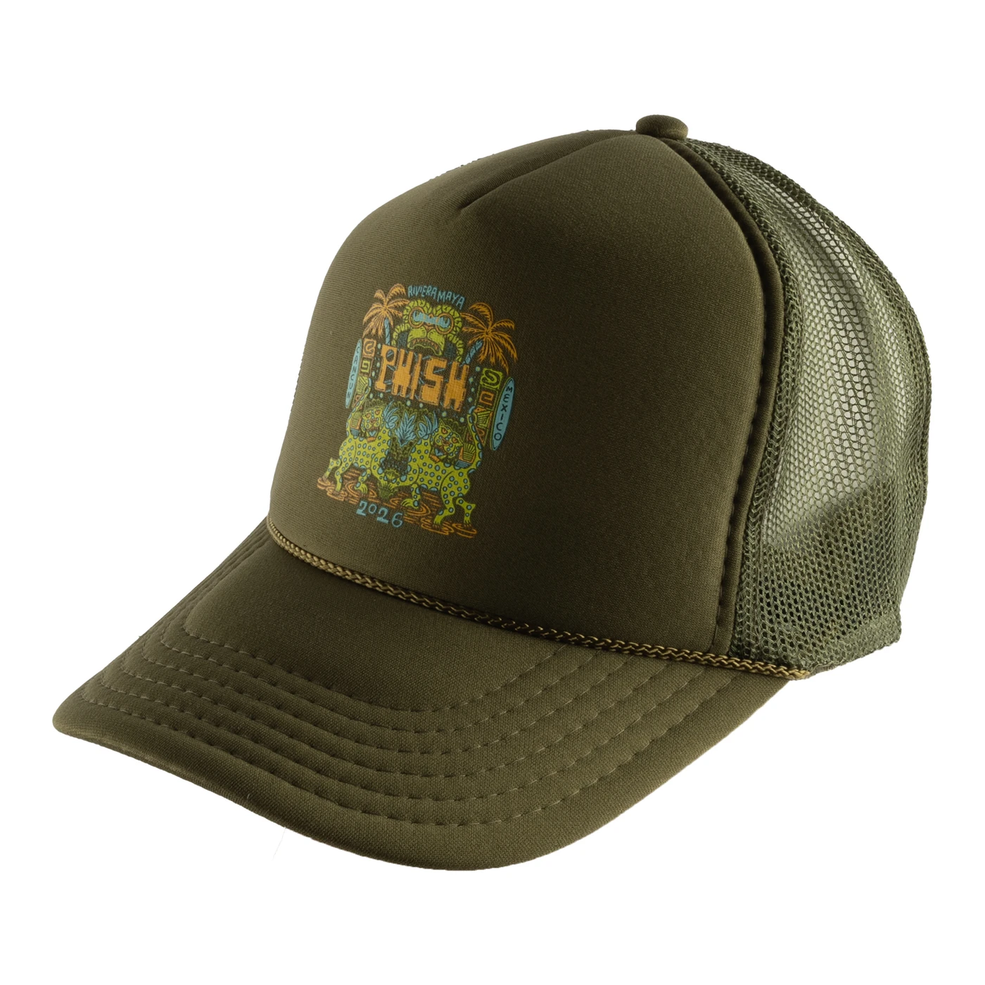 Phish Dancing Jaguars Riviera Maya 26 Foam Trucker Hat