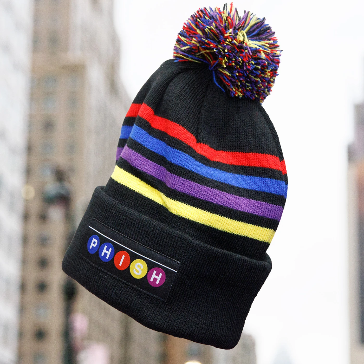Phish The Train Event Knit Pom Hat