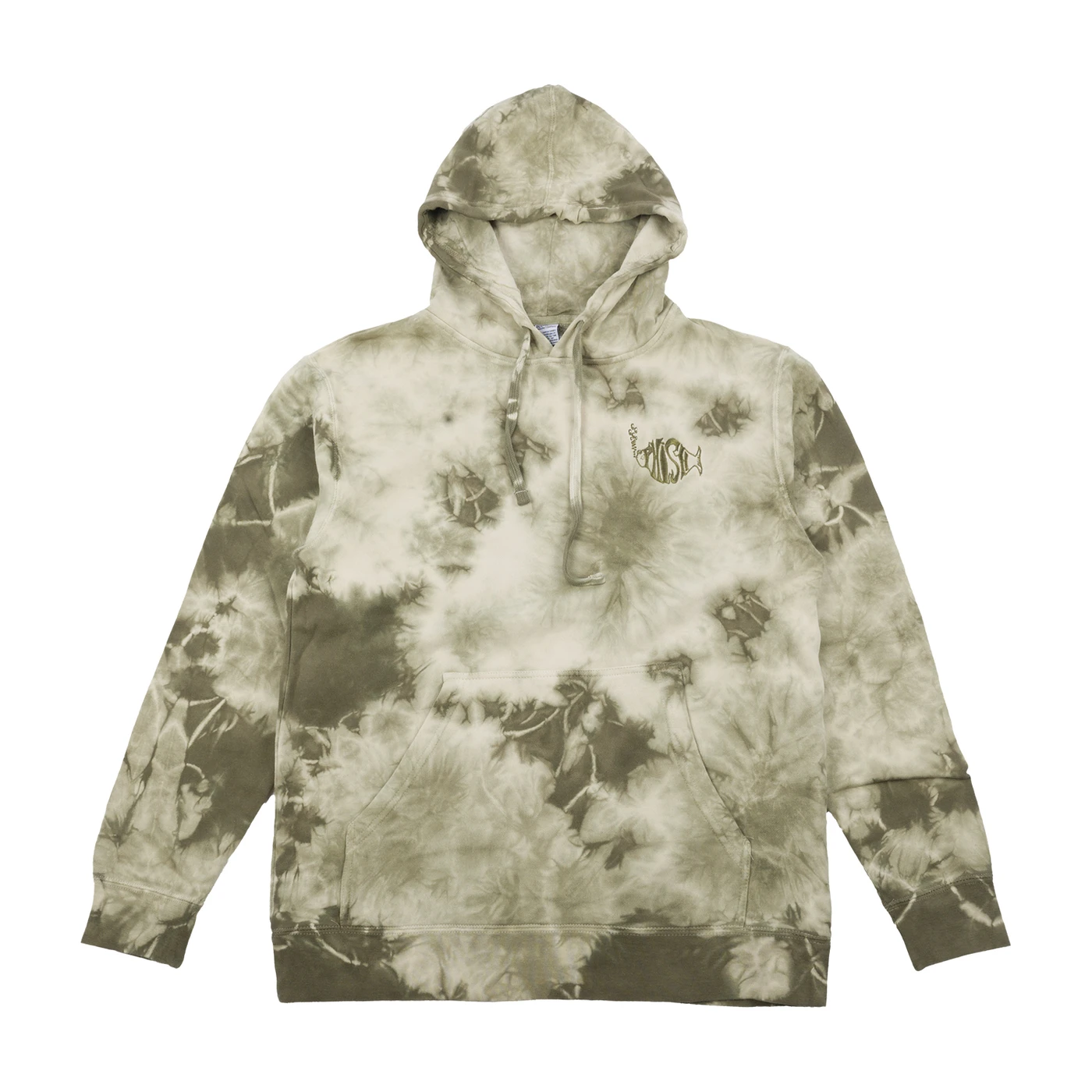 Phish Classic Logo Pullover Tie Dyed Hoodie