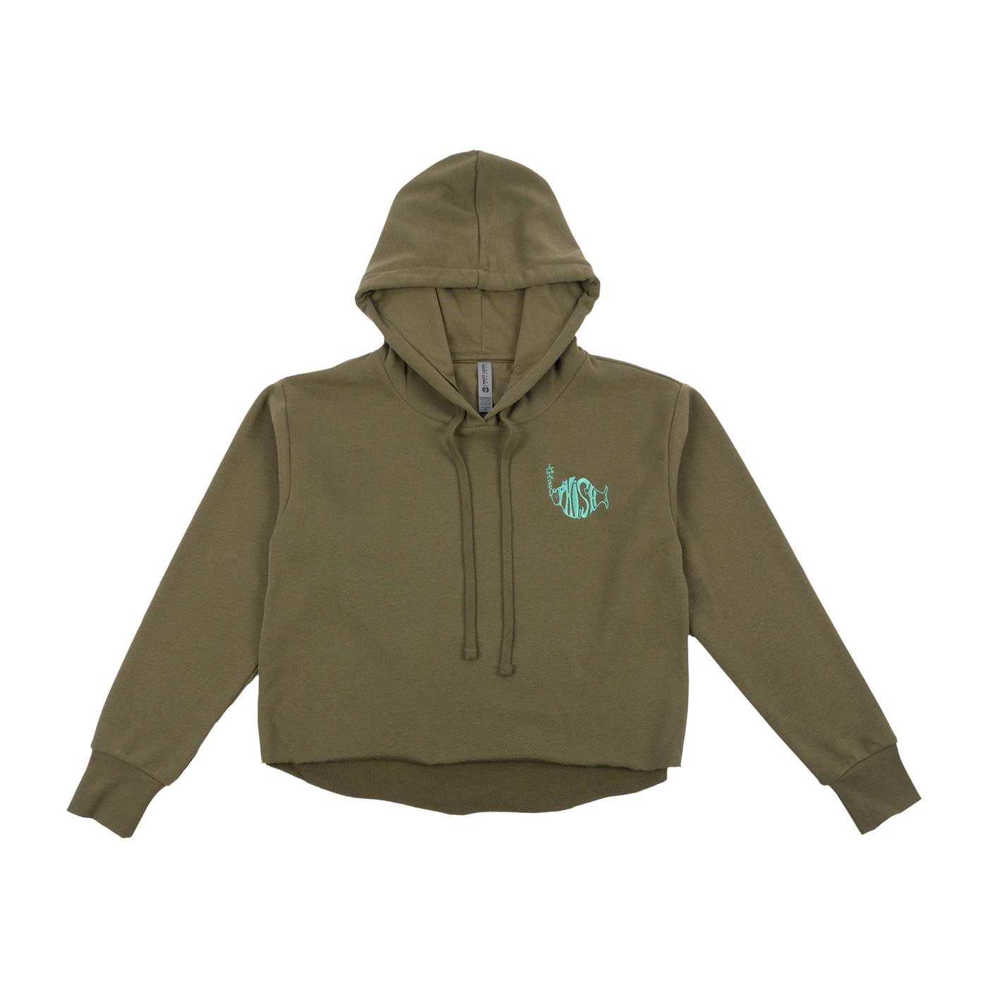 Phish Womens Classic Logo Pullover Cropped Hoodie