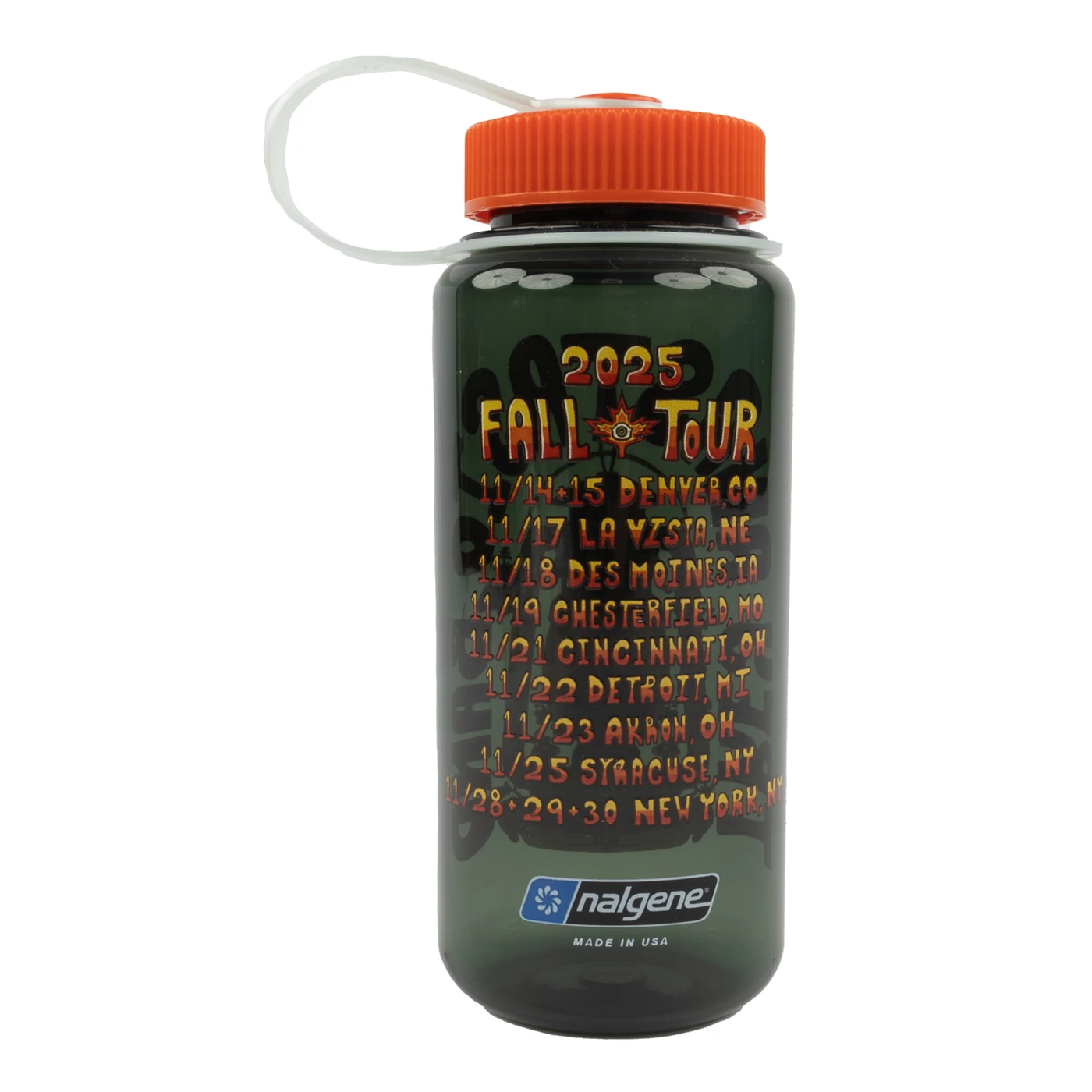 Trey Anastasio NALGENE BOTTLE 16OZ  TAB FALL TOUR 2025  SAXY LANTERN