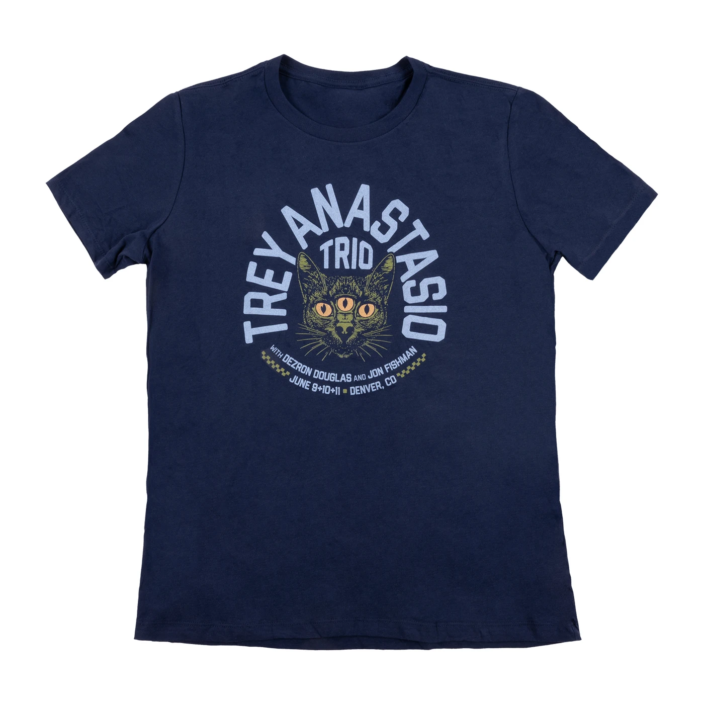 Women's Trey Anastasio Trio Denver 2023 Tee - 3-Eyed Cat