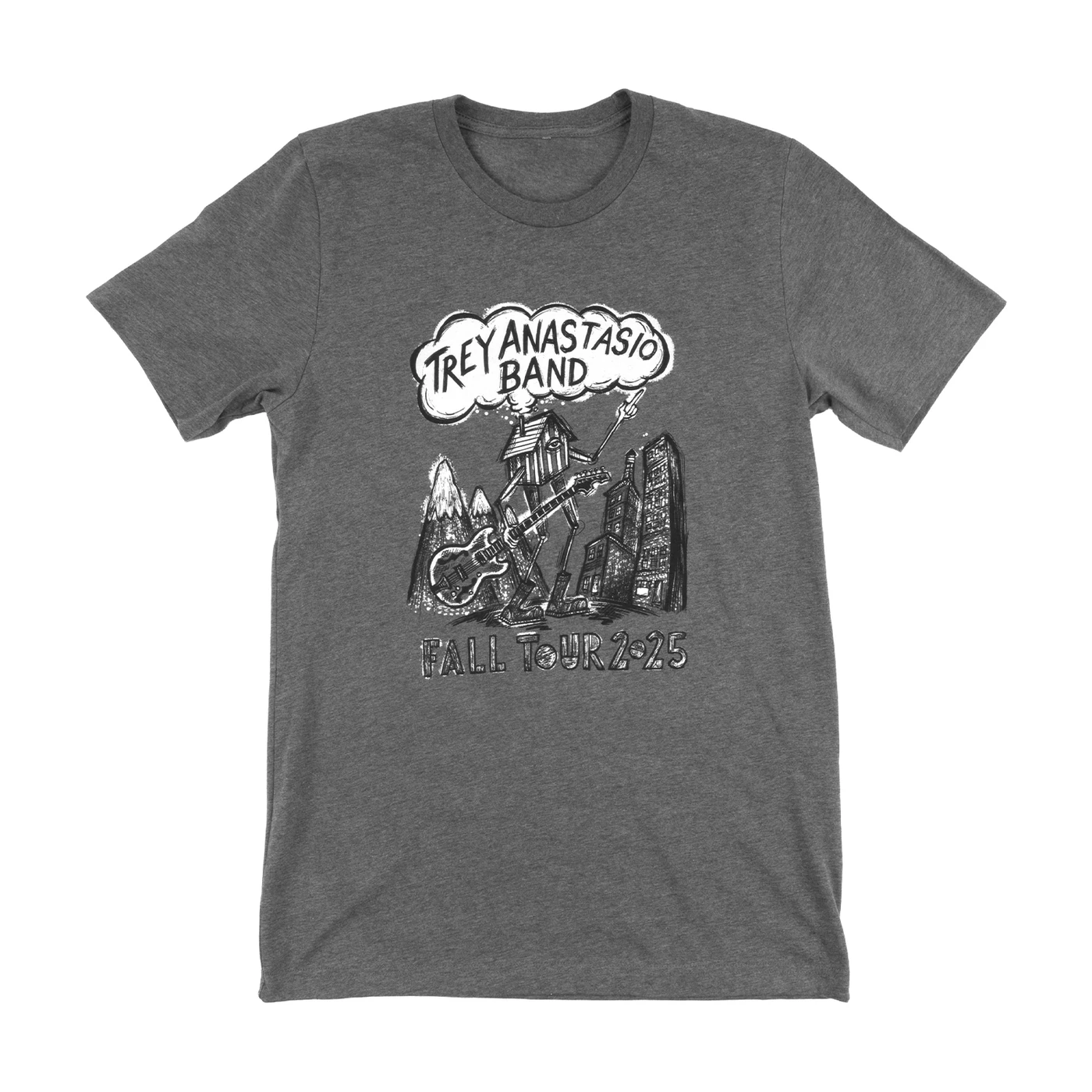 Trey Anastasio TAB FALL TOUR 2025 TEE  WALKING CABIN