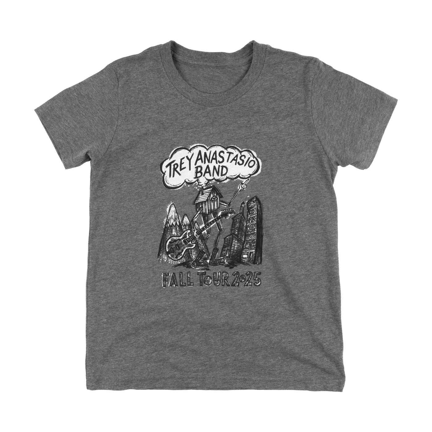 Trey Anastasio KIDS TAB FALL TOUR 2025 TEE  WALKING CABIN