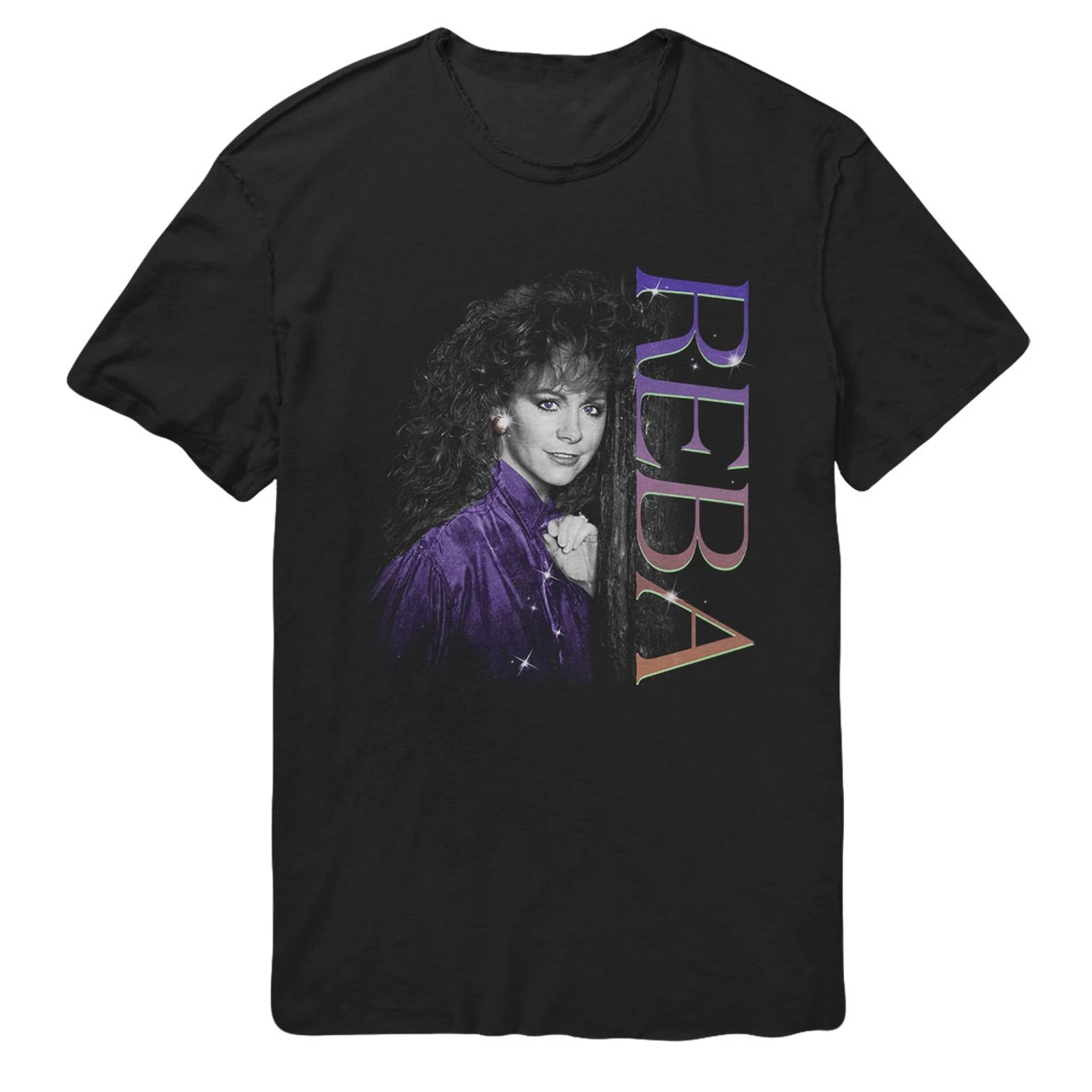 Reba McEntire Purple Jacket Photo T-Shirt