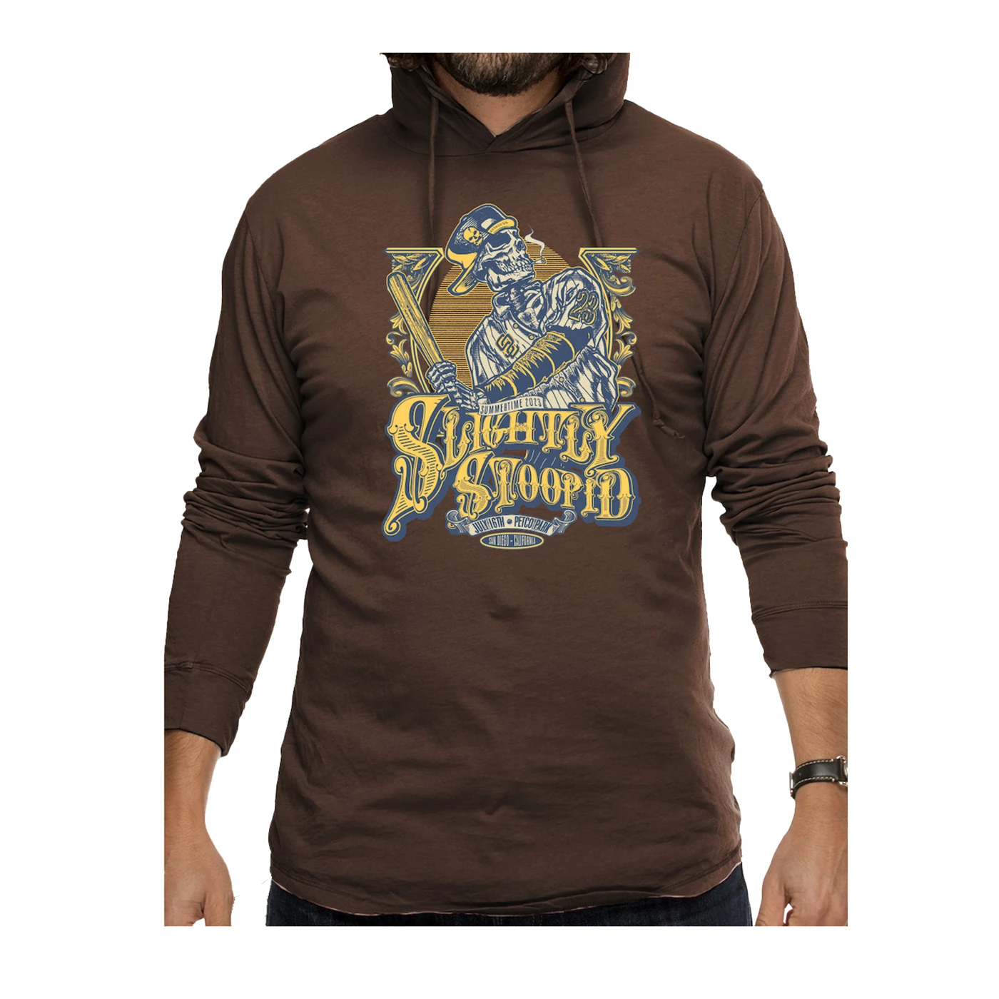 Slightly Stoopid Sgarbossa Long Sleeve Hoodie T-Shirt