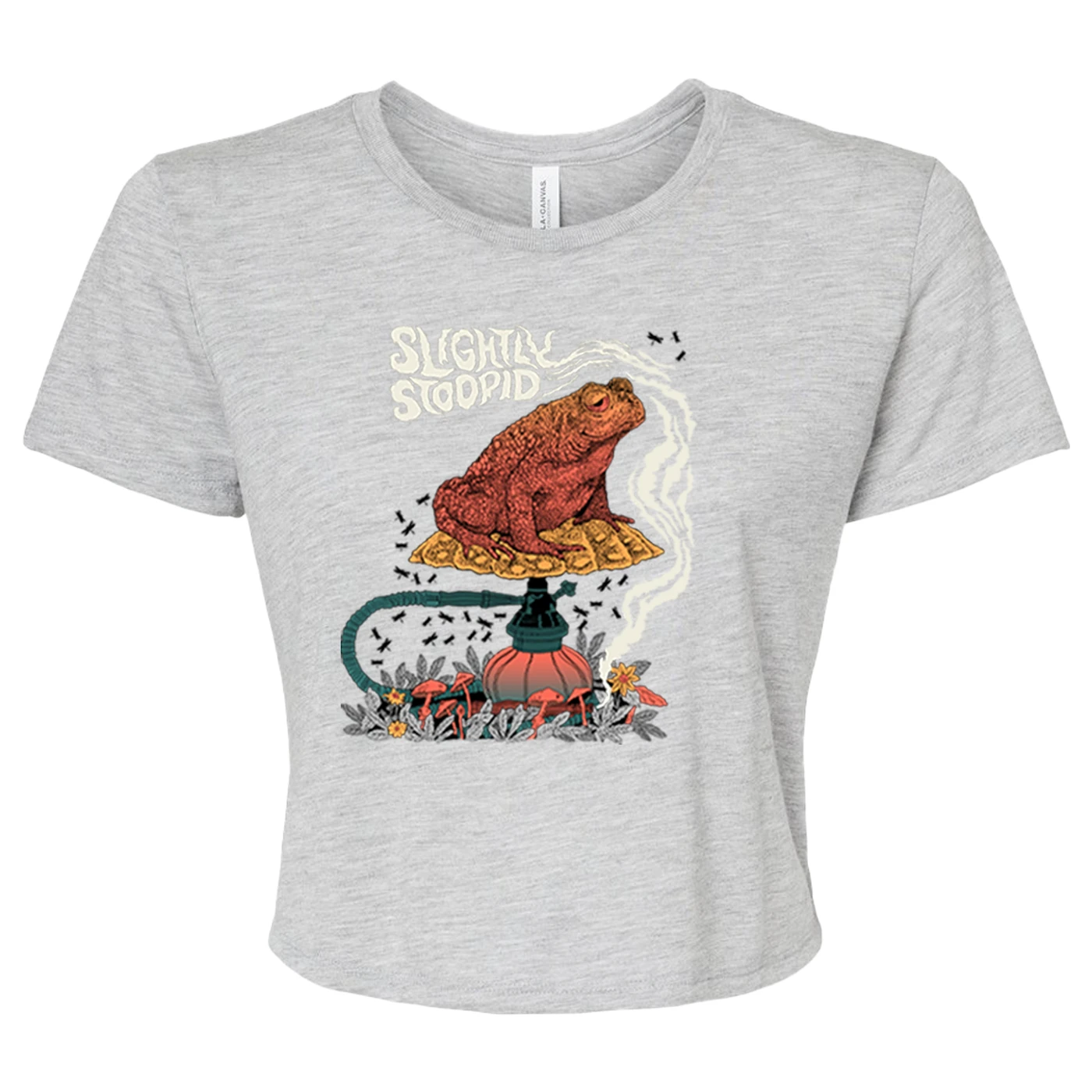Slightly Stoopid Stoney Toad Flowy Crop Tee