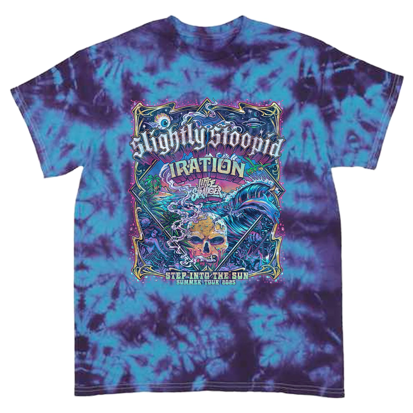Slightly Stoopid 2025 Admat Tie Dye Tee