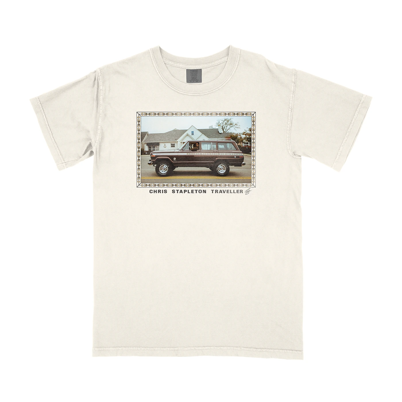Chris Stapleton Traveller Jeep Photo Tee