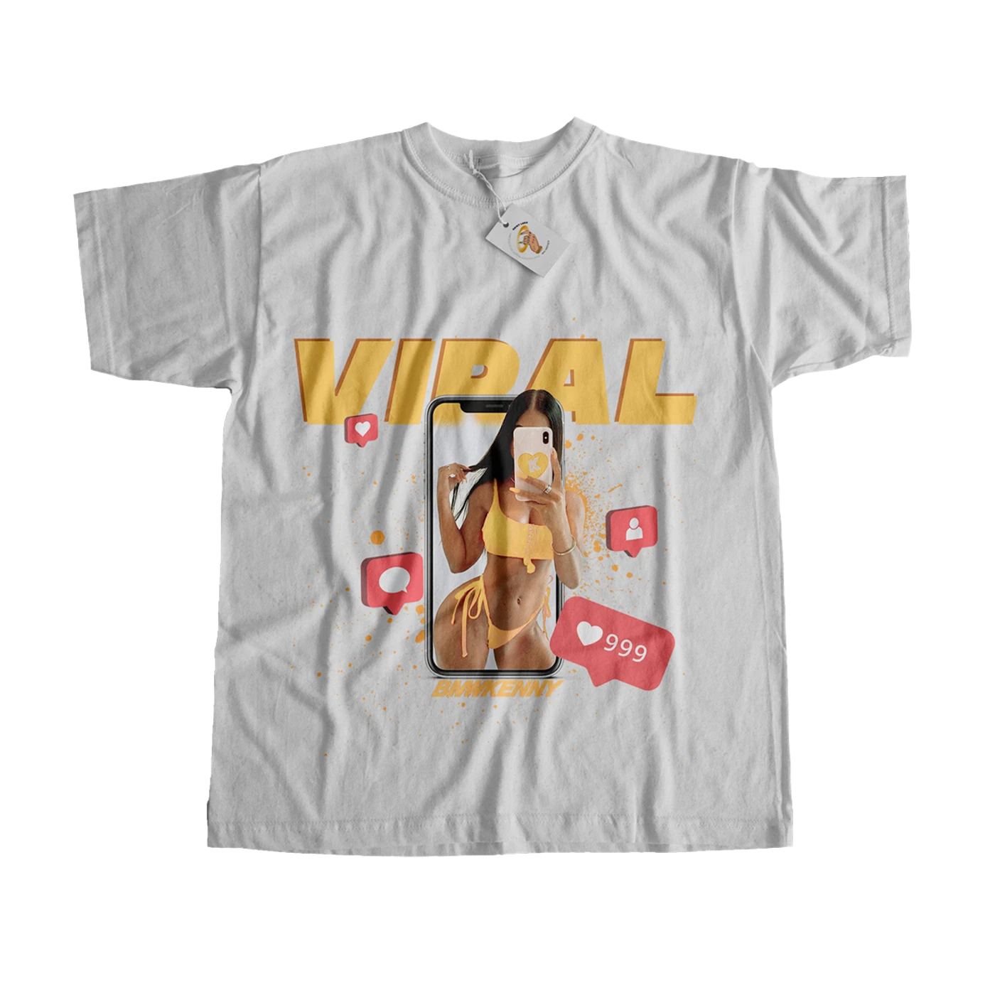BMW KENNY Viral White Tee